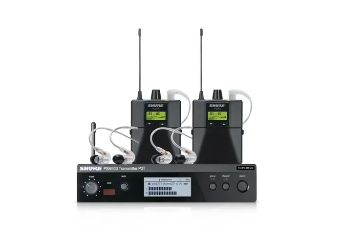 Shure P3TRA215TWP, PSM300 Twin Pack Pro Ideal Monitoring Solution