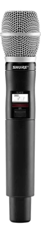 Shure QLXD2/SM86 Handheld Wireless Microphone Transmitter with SM86 Capsule