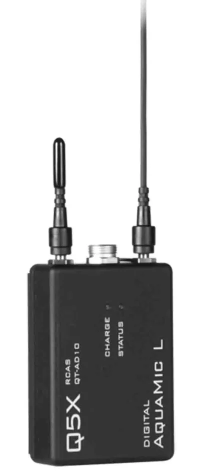 Shure QTAD10AL AquaMic Long Life Waterproof Bodypack Transmitter with Q5X