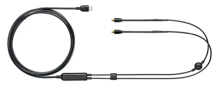 Shure RMCE-LTG Remote + Mic Lightning Accessory Cable for SE Model Earphones