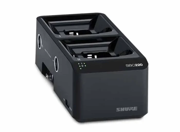 Shure SBC220 2-Bay Networked Docking Charger