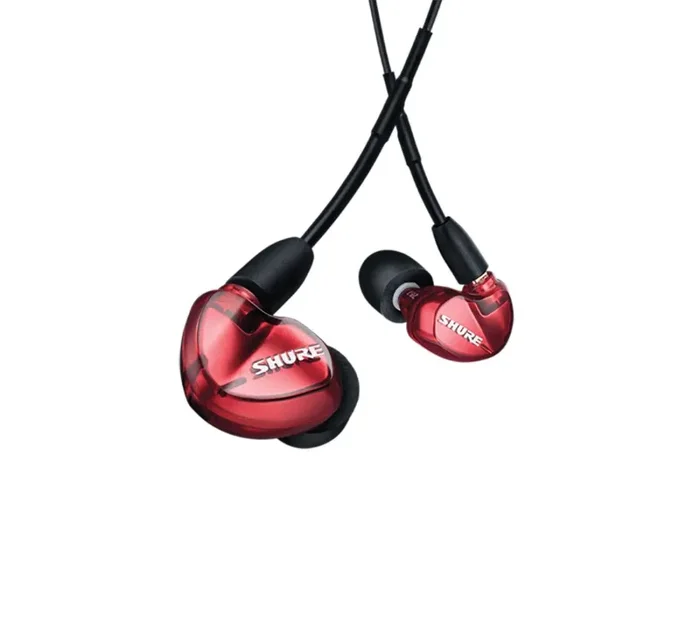 Shure SE535LTD+UNI Special Edition Sound Isolating Earphones – Red