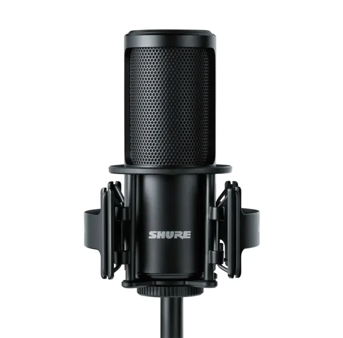 Shure SM4-K-KIT Dual-Diaphragm Condenser Microphone with Shock Mount and Pop Filter