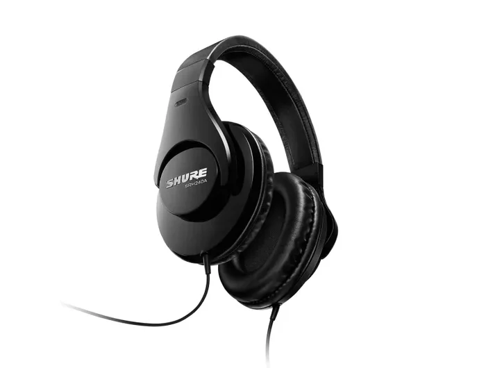 Shure SRH240A Professional Quality Over-Ear Headphones – Black