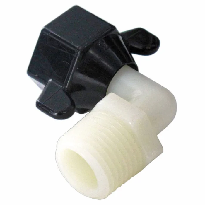 SHURflo 244-3366 Wingnut Swivel Nylon Elbow 1/2 FNPT x 1/2″ MNPT
