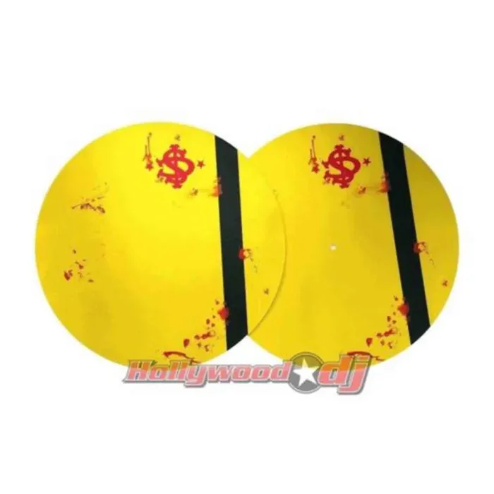 Sicmats DJ Slipmats KILL BILL Suit Pattern Technics Turntable Slipmat – Pair