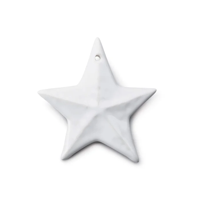 Simon Pearce Star Pottery Ornament
