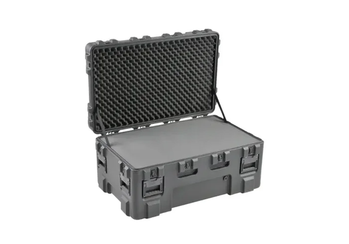 SKB Cases 3R4024-18B-L, rSeries Roto-Molded Waterproof Case with Layered Foam – 40″ x 24″ x 18″ Online Sale
