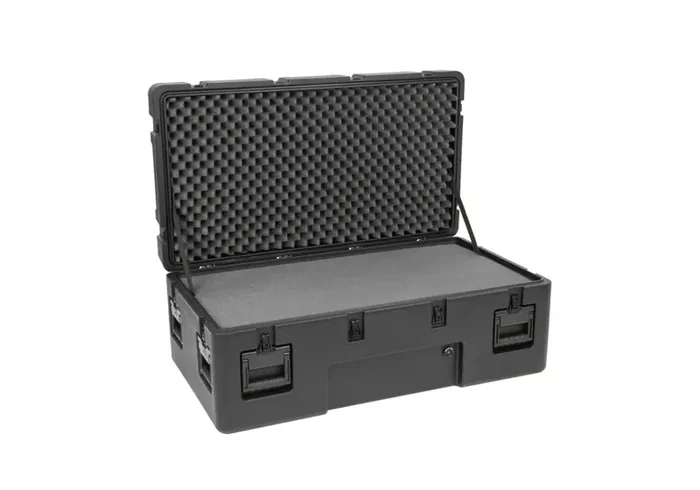 SKB Cases 3R4222-15B-LW, rSeries Waterproof Utility Case with Layered Foam and Wheels – 42″ x 22″ x 15″