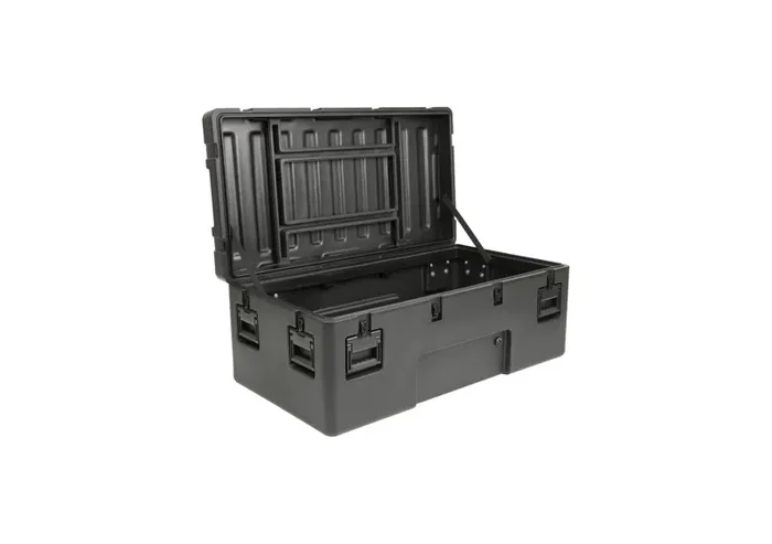 SKB Cases 3R4824-18B-E rSeries Roto-Molded Empty Hard Case – 48″ x 24″ x 18″