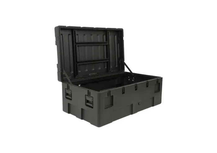 SKB Cases 3R5530-20B-E rSeries Roto-Molded Empty Hard Case – 55″ X 30″ X 20″