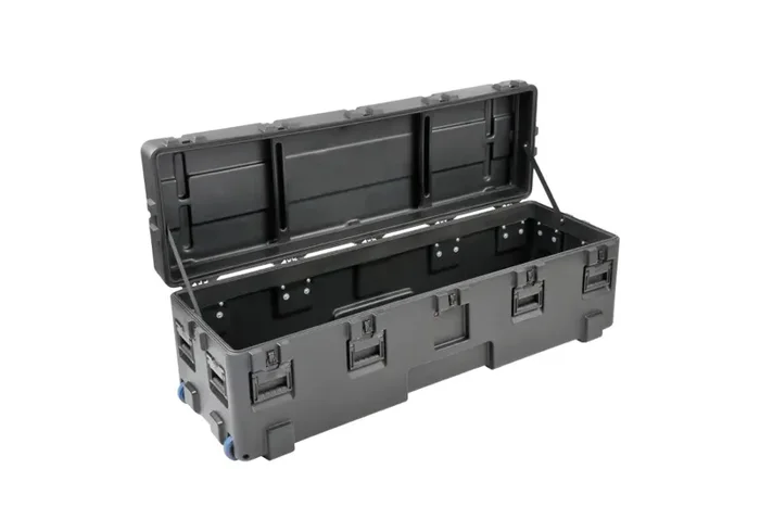 SKB Cases 3R6820-20B-EW rSeries Roto-Molded Empty Hard Case with Wheels – 68″ X 20″ X 20″