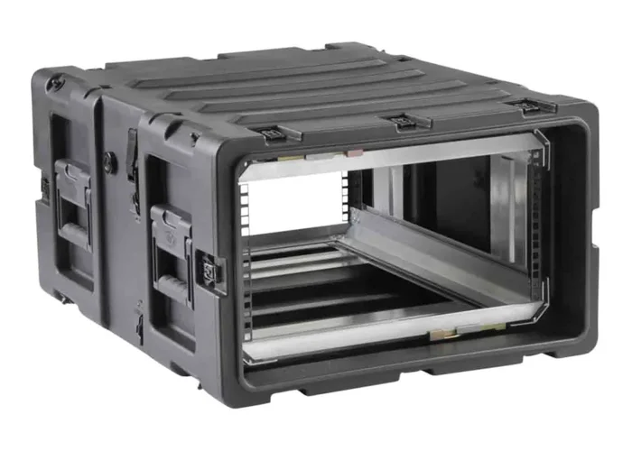 SKB Cases 3RR-5U24-25B, 5U Removable Shock Rack and Transport Case – 24 Inch