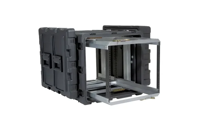 SKB Cases 3RR-9U24-25B, 9 Unit 24-inch Deep RR Series Shock Rack – Black Hot on Sale