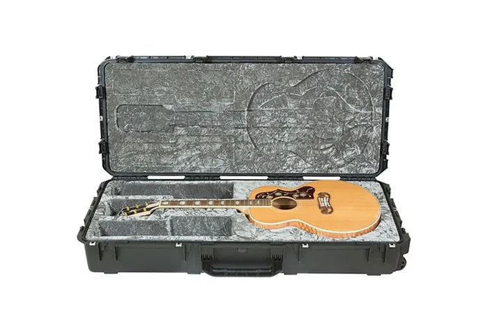 SKB Cases iSeries Waterproof Jumbo Acoustic Guitar Case