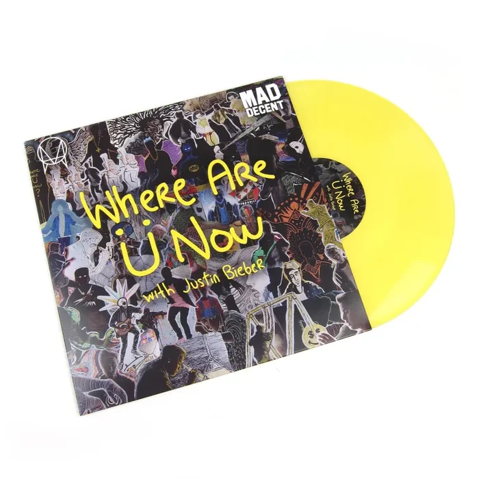 Skrillex & Diplo: Where Are Ü Now (Justin Bieber, Colored Vinyl) Vinyl 12″ (Record Store Day)