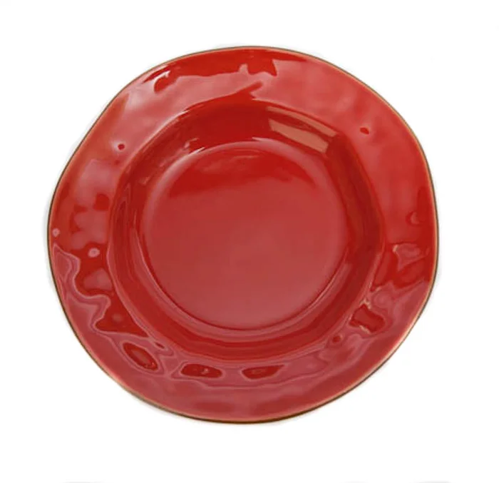 Skyros Designs Cantaria Rim Soup, Poppy Red