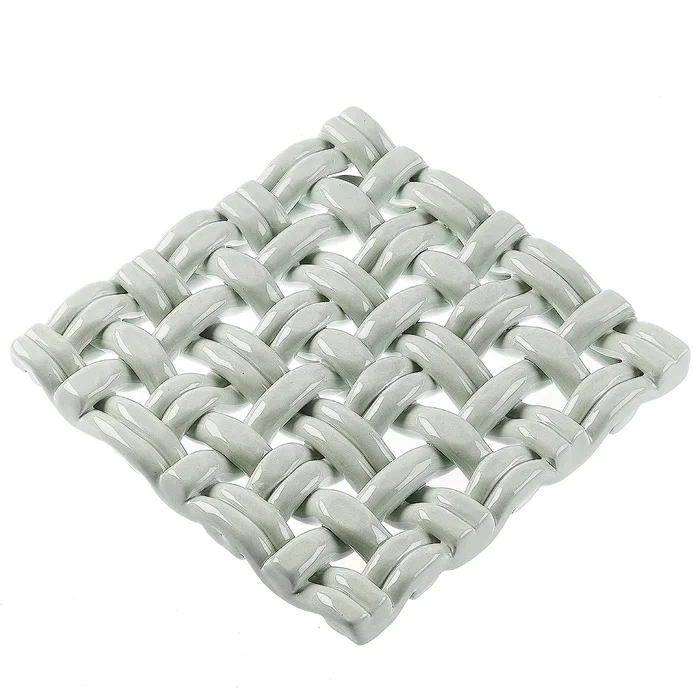 Skyros Sheer Blue Square Trivet