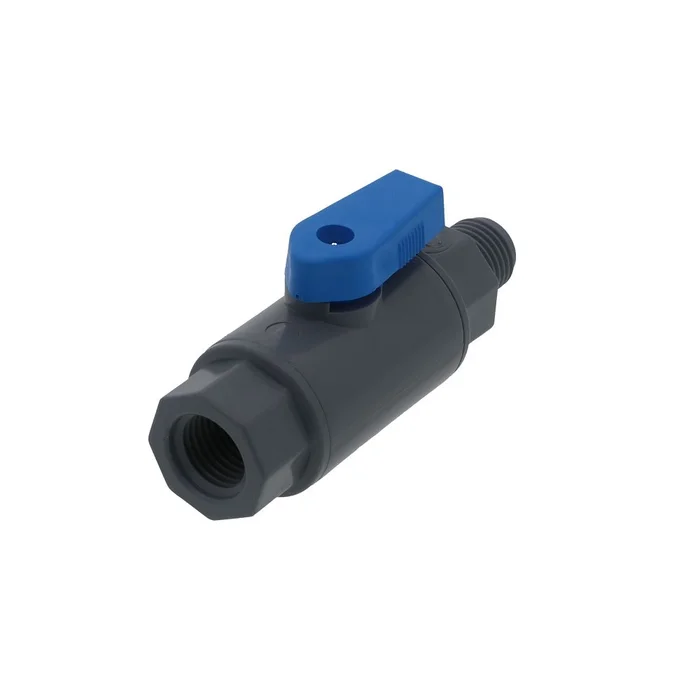 SMC 6380490 PVC Ball Valve 1/4″ FNPT x 1/4″ MNPT