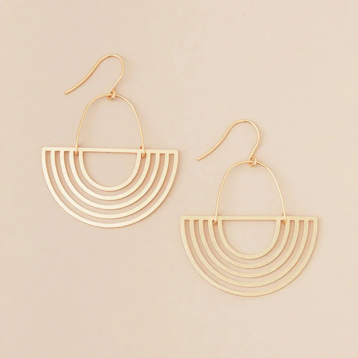 Solar Rays Earrings – Refined Earring Collection