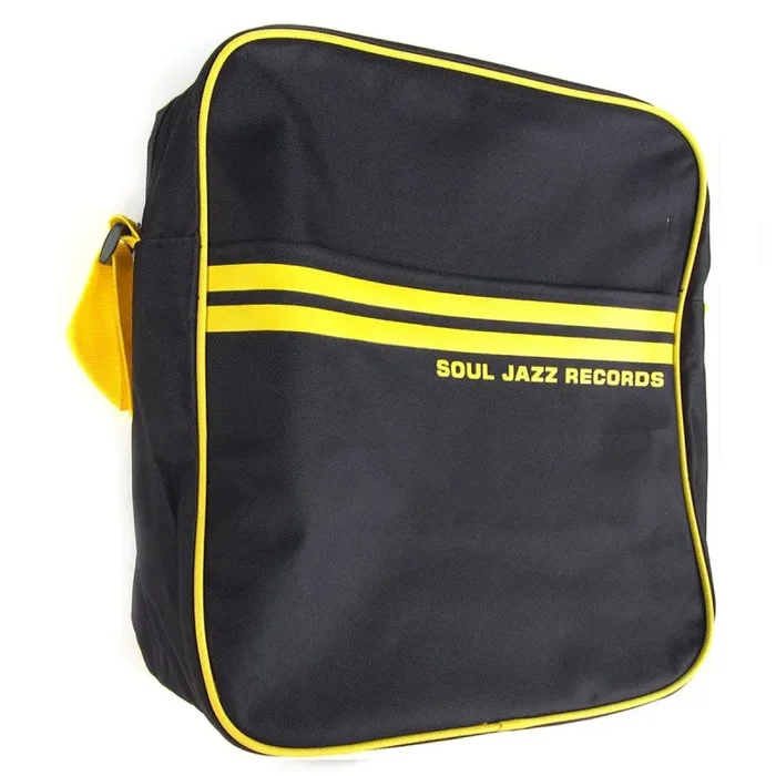 Soul Jazz Records: Record Bag 12″ – Black / Yellow