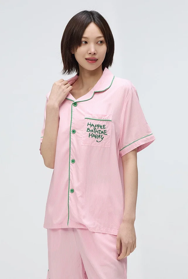 [SPAO X Harry Potter] HOGWARTS MAGIC PASS SHORT SLEEVE PAJAMA SET
