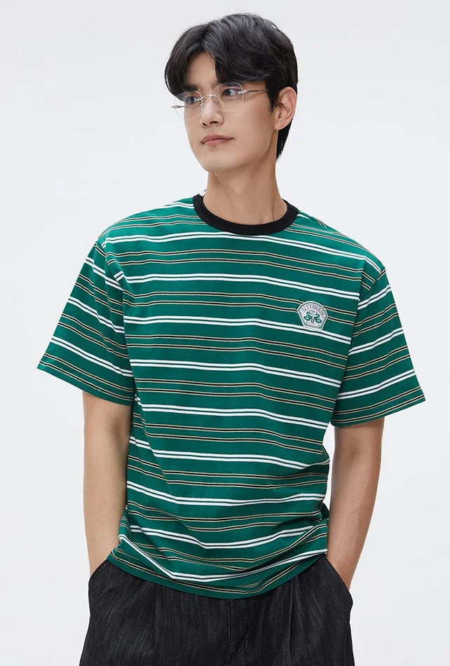 [SPAO X Harry Potter] STRIPED SHORT SLEEVE T-SHIRT