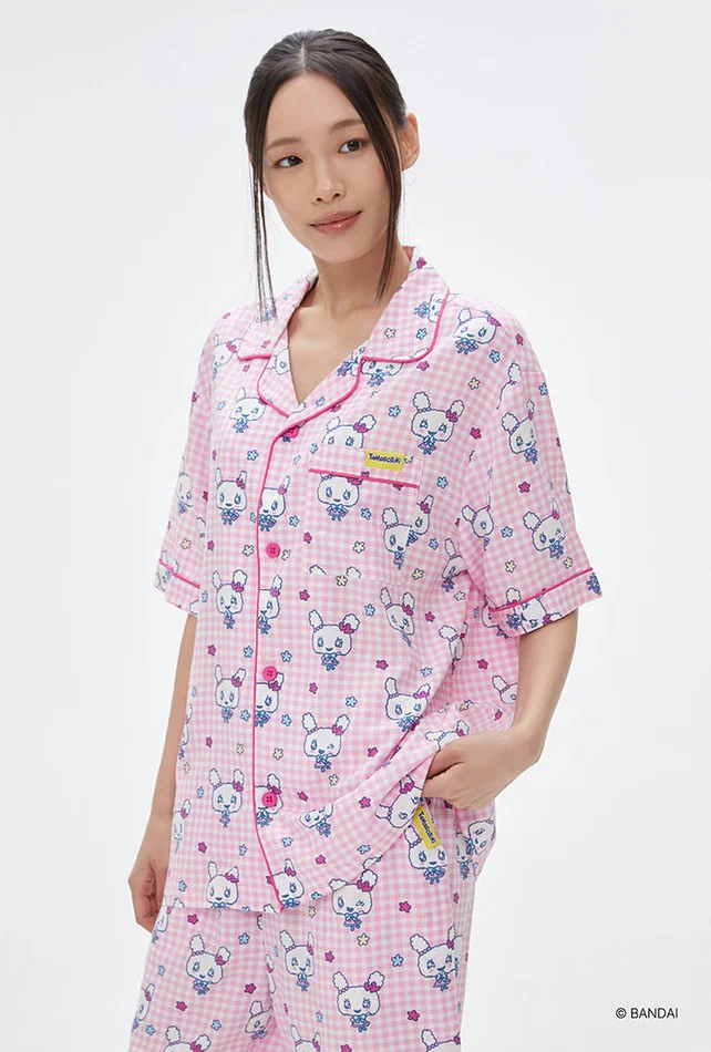 [SPAO X Tamagotchi] SHORT SLEEVE PAJAMA SET