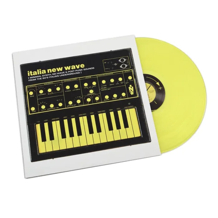 Spittle Records: Italia New Wave – Minimal Synth, No Wave, & Post Punk (Colored Vinyl) Vinyl LP Supply