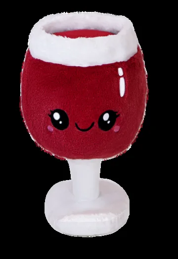 Squishable – Boozy Buds Shot-Sized Red Wine Glass