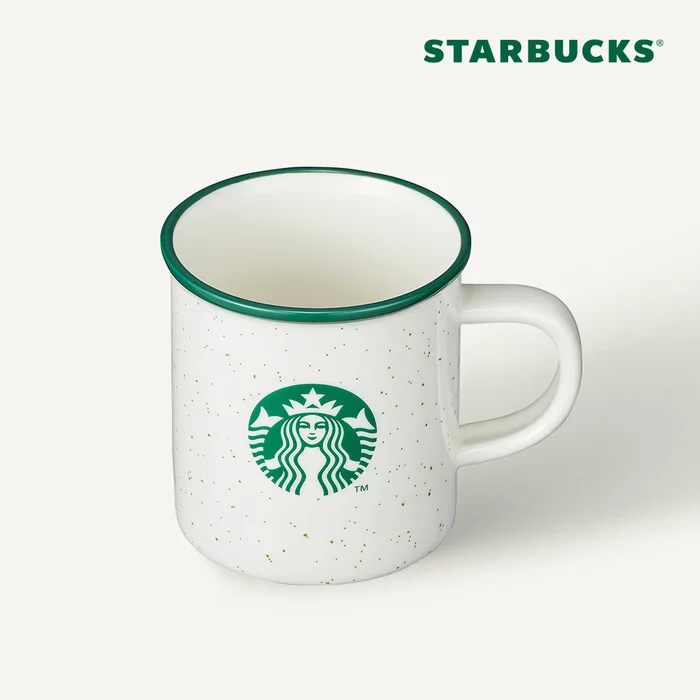 Starbucks Korea – Green Siren Dot Mug 355ml