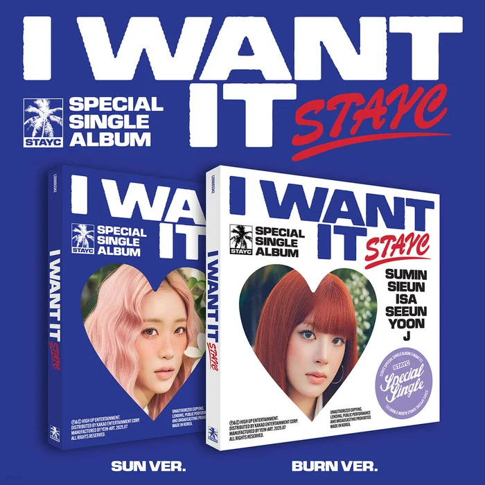 STAYC – Special Single Album I WANT IT (Random Ver.)