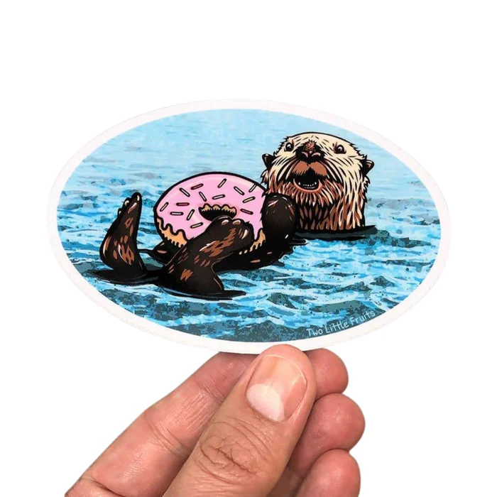 Sticker – Doughnut Sea Otter