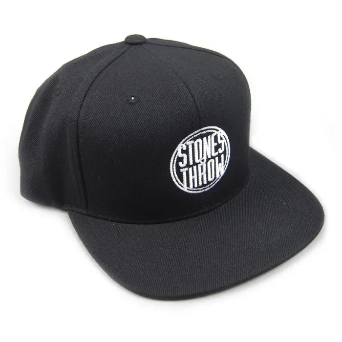 Stones Throw: Logo Snapback – Black