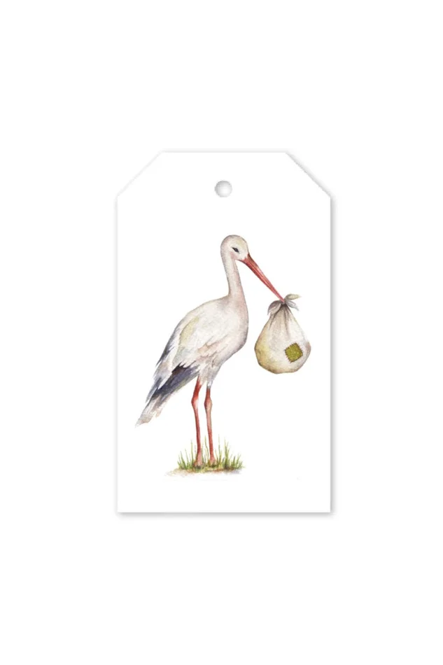 STORK DELIVERY GIFT TAG