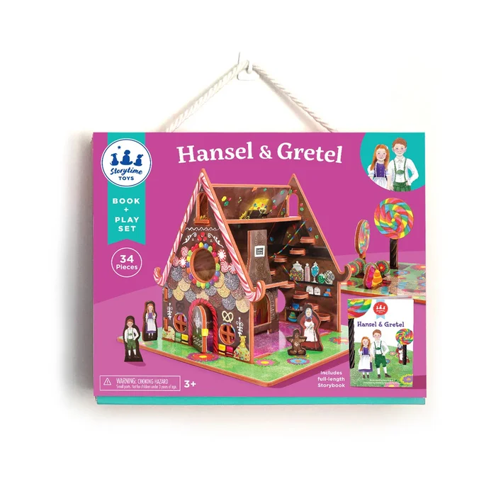 Storytime Toys – Hansel and Gretel Book and Play Set