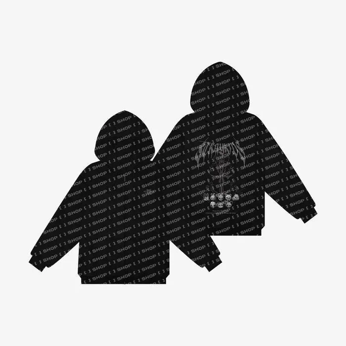 Stray Kids – dominATE World Tour Official MD – Evil Skzoo Hood Zip-Up