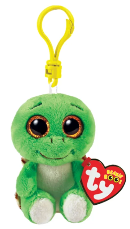 Stuffed Animal – Beanie Boo Turbo Turtle Clip