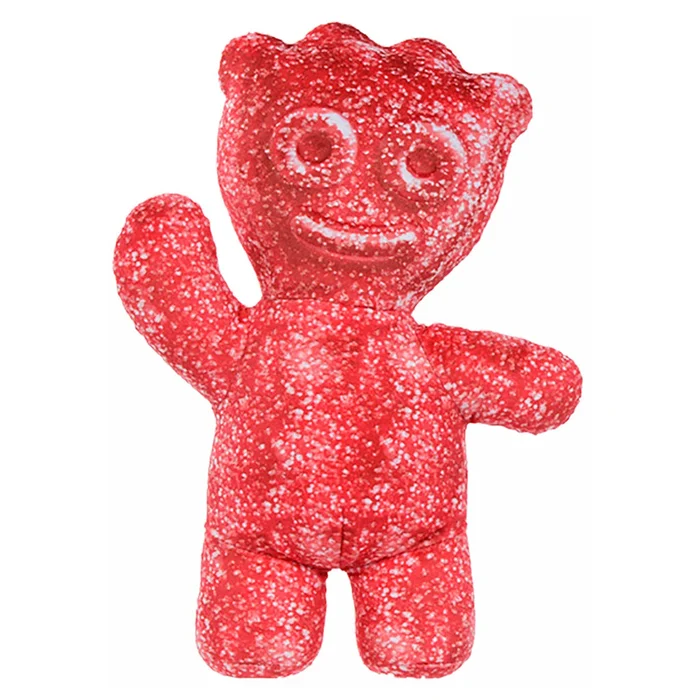 Stuffed Animal – Red Sour Patch Kid