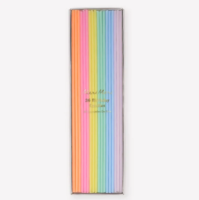 Super Skinny Mixed Candles