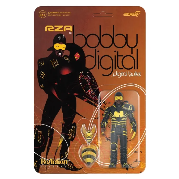 Super7: RZA Bobby Digital Wave 2 ReAction Figure – Digital Bullet