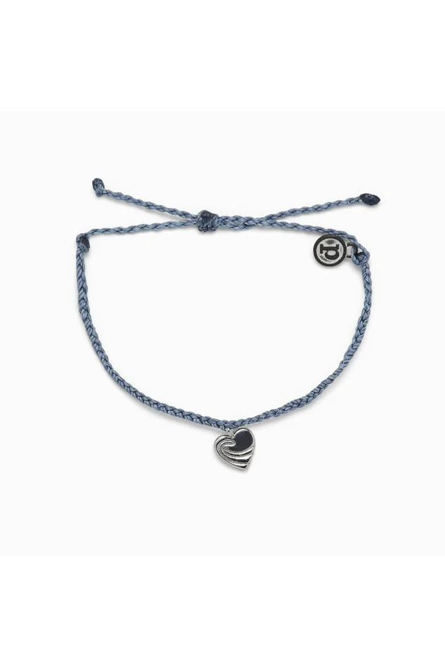 SURF LOVE BRACELET-SILVER/BLUE