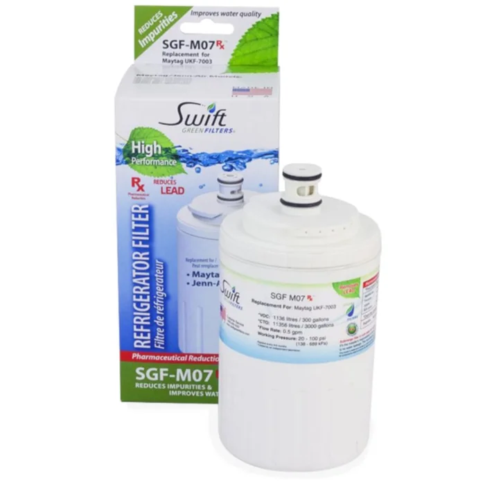 Swift Green SGF-M07 Compatible Maytag UKF7003 Refrigerator Filter