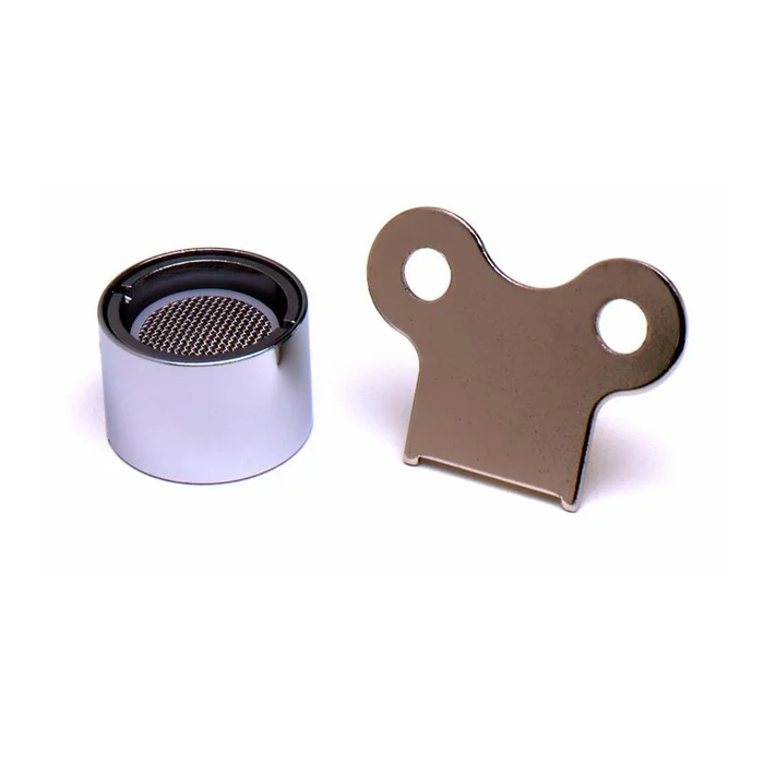 T&S Brass B-0199-07F-05 Series 2 Vandal Resistant Non-Splash Aerator (3/8″ NPSM), .40 GPM Flow Control