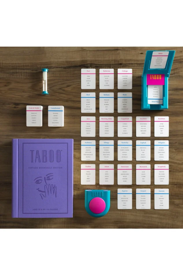 TABOO VINTAGE BOOKSHELF GAME