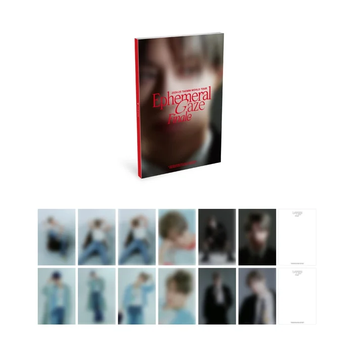 TAEMIN – Ephimeral Gaze World Tour Finale Official MD Postcard Book
