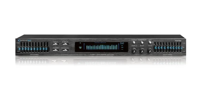 Technical Pro EQ5400 Professional Dual 10-Band Equalizer