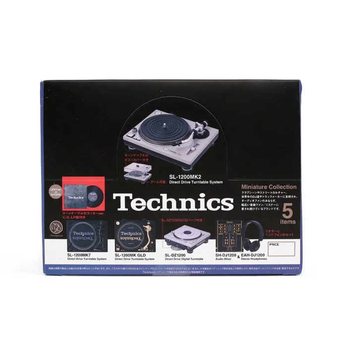 Technics: Miniature Collection Replica Toy Model – 12 Unit Blind Box Case