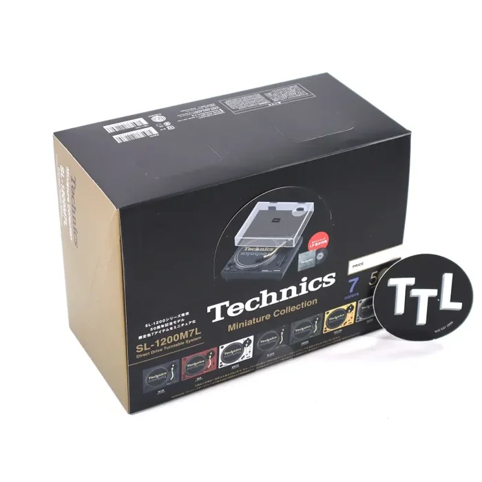 Technics: Miniature Collection SL-1200M7L Replica Toy Model – 12 Unit Blind Box Case Online now