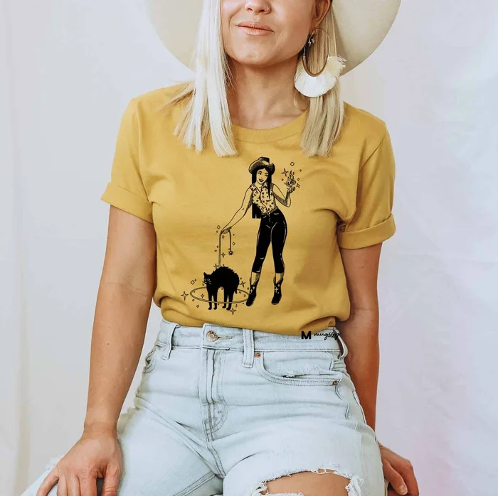 Tee – Cowgirl Witch